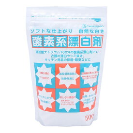 地の塩 ちのしお 酸素系漂白剤 500g ナチュラルクリーニング CHINOSHIONC2023