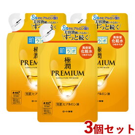 3個セット 極潤プレミアム ヒアルロン液 詰替え用 170ml 肌ラボ ハダラボ HADALABO ロート製薬(ROHTO)【送料込】