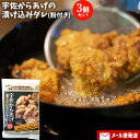 宇佐からあげの漬け込みダレ&からあげ粉セット お試し85g+80g(唐揚げ下味用・鶏肉約500g用)×3個セット カラアゲ調味…