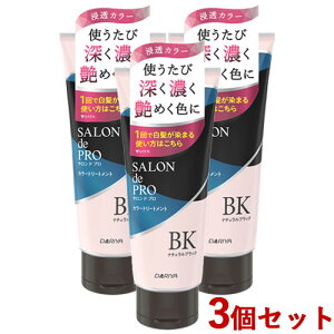 �T�����h�v�� �J���[�g���[�g�����g �i�`�������u���b�N 180g×3�Z�b�g ���� SALON de PRO �_����(DARIYA)�y������(�k�C������)�z