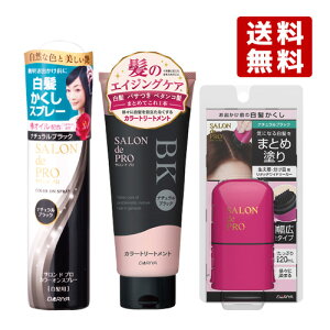 �i�`�������u���b�N 3��Z�b�g �J���[�g���[�g�����g180g & �J���[�I���X�v���[82g & ���^�b�`���C�h�}�[�J�[20mL �T�����h�v�� SALON de PRO �_����(DARIYA)�y������(�k�C������)�z