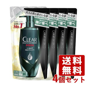 NA(CLEAR) tH[ g[^PA XJvVv[ ߂p 280g×4Zbg j[o(Unilever)y(kC)z