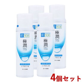 4個セット 極潤ヒアルロン液 ライトタイプ 化粧水 170mL 肌ラボ ハダラボ HADALABO ロート製薬(ROHTO)【送料込】