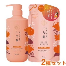 いち髪(Ichikami) 濃密W保湿ケア シャンプー ポンプ＆つめかえ用 480ml＆330ml クラシエ(Kracie)【送料込】