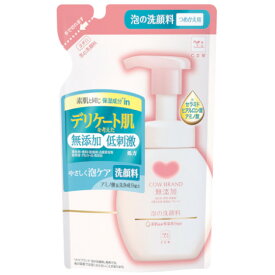 カウブランド 無添加 泡の洗顔料 つめかえ用 140mL 牛乳石鹸 無添加フェイスケア