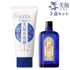 明色美顔 薬用 化粧水(美顔水) 90ml＆洗顔フォーム 120g アクネケア2点セット ニキビ 肌荒れ サリチル酸 医薬部外品 Bigan 明色化粧品(MEISHOKU)【送料込】