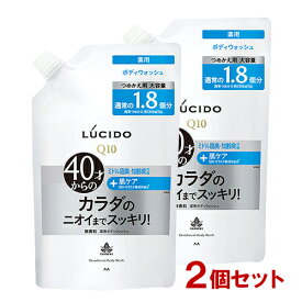 ルシード(LUCIDO) 薬用デオドラントボディウォッシュ 無香料 大容量 詰替用 684ml×2個セット マンダム(mandom)【送料込】