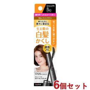 �T�����h�v�� �J���[�I�����^�b�` ����������EX ���邢���C�g�u���E�� 6�Z�b�g SALON de PRO �_����(DARIYA)�y�������z