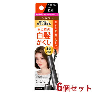 �T�����h�v�� �J���[�I�����^�b�` ����������EX �i�`�������u���E�� 15ml×6�Z�b�g SALON de PRO �_����(DARIYA)�y�������z