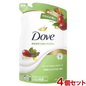 _(Dove) {fBEHbV zzoICT_Ebh ߂p 330g×4Zbg {fB\[v l j[o(Unilever)y(kC)z