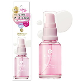 DETクリア(Detclear) ブライト＆ピール ピール美容液 30mL ピンクグレープフルーツの香り 導入美容液 明色化粧品(MEISHOKU)