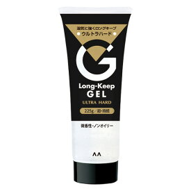 マンダム ロングキープジェル ウルトラハード 225g ヘアジェル 整髪料 まとめ髪 mandom