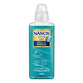 NANOX one(ナノックス ワン) PRO パウダリーソープの香り 本体 大ボトル 640g 洗濯洗剤 液体 ライオン(LION)