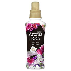ソフラン アロマリッチ(Aroma Rich) 柔軟剤 Juliette(ジュリエット) スイートフローラルアロマの香り 480ml ライオン(LION)