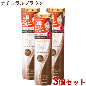 �T�����h�v�� �J���[�I���X�v���[ �����p �i�`�������u���E�� 82g×3�Z�b�g SALON de PRO �_����(DARIYA)�y������(�k�C������)�z