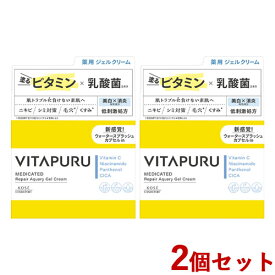 2個セット ビタプル(VITAPURU) 薬用 リペア アクアリージェルクリーム 90g コーセーコスメポート(KOSE COSMEPORT)【送料込】