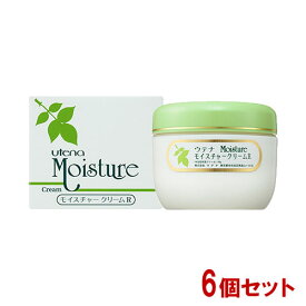 モイスチャー(Moisture) クリームR＜保湿クリーム＞ 60g×6個セット ナイトクリーム 化粧下地としても ウテナ(utena)【送料込】