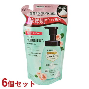 PAZ A̍ێ{fBEHbV t[eB[Y̍ ߂p 385ml×6Zbg lߑւ l {fB\[v CareCera [g(ROHTO) yz