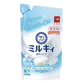 ミルキィ ボディソープ やさしいせっけんの香り つめかえ用 360mL 牛乳石鹸 液体タイプ