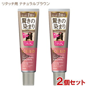 シエロ(CIELO) カラートリートメント リタッチ用 ナチュラルブラウン 140g×2個セット ホーユー(hoyu) 【送料込(北海道除く)】 白髪用 白髪染め