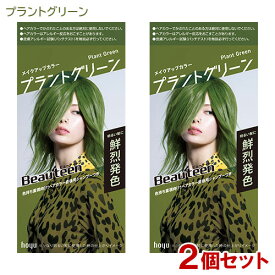 【2個セット】 ビューティーン(Beauteen) メイクアップカラー プラントグリーン 医薬部外品 ホーユー(hoyu) 【送料込(北海道除く)】