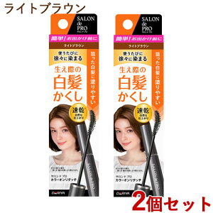 �T�����h�v�� �J���[�I�����^�b�` ����������EX ���C�g�u���E�� 150ml×2�Z�b�g SALON de PRO �_����(DARIYA)�y������(�k�C������)�z