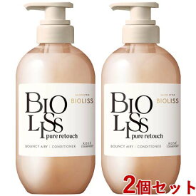 ビオリス ピュアレタッチ ぺたふぅわ ヘアコンディショナー エアリータイプ 本体 480ml×2個セット BIOLISS コーセーコスメポート(KOSE COSMEPORT)【送料込(北海道除く)】