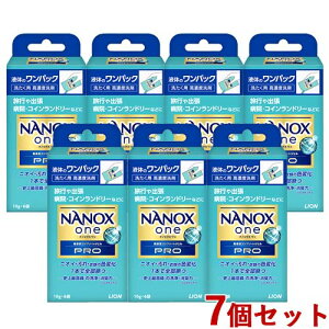 NANOX one(imbNX ) PRO pE_[\[v̍ pbN (10g×6ܓ)×7Zbg 􂽂  t CI(LION)y(kC)z