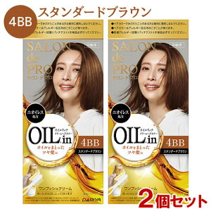 �������� �T�����h�v�� �I�C�����b�`�N���[���w�A�J���[×2�Z�b�g 4BB �X�^���_�[�h�u���E�� �����v�b�V�� SALON de PRO �_����(DARIYA)�y������(�k�C������)�z