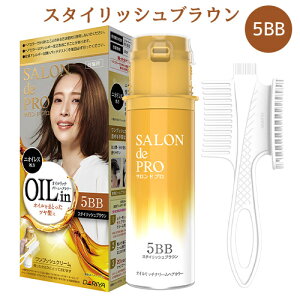 �������� �I�C�����b�`�N���[���w�A�J���[ 5BB �X�^�C���b�V���u���E�� �����v�b�V�� �T�����h�v��(SALON de PRO) �_����(DARIYA)