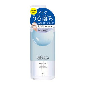 �r�t�F�X�^(Bifesta) �~�Z���[�N�����W���O�E�H�[�^�[ �u���C�g�A�b�v 400ml �ӂ���胁�C�N���Ƃ� �}���_��(mandom)