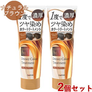 �T�����h�v�� �h���b�V�[ �J���[�g���[�g�����g �i�`�������u���E�� 230g×2�Z�b�g ��x�Ńc������ �����p SALON de PRO �_����(DARIYA)�y������(�k�C������)�z
