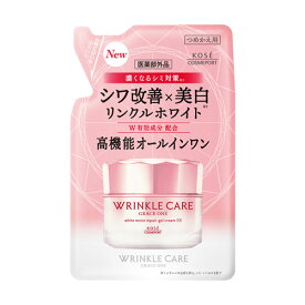 グレイス ワン リンクルホワイトジェル 詰替用 高機能オールインワン 医薬部外品 90g 顔 フェイス スキンケア つめかえ 詰め替え GRACE ONE コーセーコスメポート(KOSE COSMEPORT)