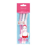 プリペア 顔そり用 (L) 3本入 フェイス用 かみそり ファイントゥデイ (PREPARE)
