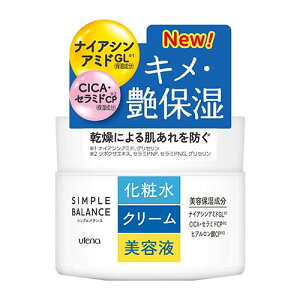 シンプルバランス うるおいジェル 100g ヒアルロン酸 オールインワン アルコールフリー SIMPLE BALANCE ウテナ(utena)