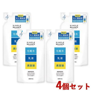 VvoX 邨[V ߂p 200mL×4Zbg iCAVA~h CICA Z~h qA_ I[C SIMPLE BALANCE Eei(utena)y(kC)z