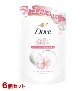_(Dove) ӂƂ{fBEHbV TNXN l֗p 340g×6Zbg {fB\[v j[o(Unilever)y(kC)z