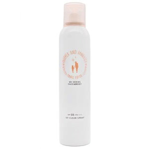 MOTHER AND DAUGHTER �N���AUV�X�v���[ (���₯�~�߃X�v���[) SPF50+ PA++++ 150g �t�@�C���V�g���X�̍��� ��E���炾�p �����F �c�[�E�F�C���[���h