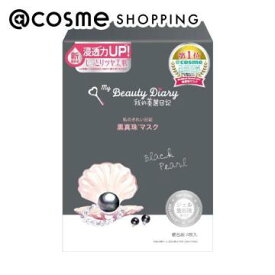 「ポイント20倍 1月24日〜25日」 我的美麗日記（私のきれい日記） 黒真珠マスク 23ml×4枚 フェイス用シートパック・マスク アットコスメ 正規品 _26Jan
