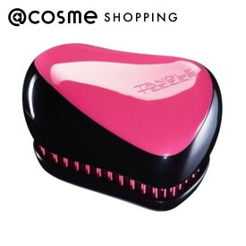 「ポイント10倍 6月4日20:00〜6日23:59」 TANGLE TEEZER(タングル ティーザー) COMPACT Styler ピンク 90g ヘアブラシ アットコスメ 正規品 ヘアケア