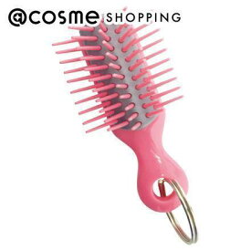 「ポイント10倍 11月10日」DENMAN（デンマン） デンマン ミニキーリング ピーチ ヘアブラシ アットコスメ 正規品 ヘアケア