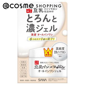 「ポイント10倍 5月20日」 なめらか本舗 とろんと濃ジェル 100g オールインワン化粧品 アットコスメ 正規品