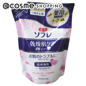 「ポイント10倍 5月25日」 薬用ソフレ 薬用ソフレ 乾燥肌ケアボディソープ つめかえ用 400ml ボディソープ アットコスメ 正規品