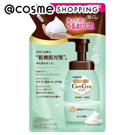 「ポイント10倍 6月4日20:00〜6日23:59」 ケアセラ 泡の高保湿ボディウォッシュ 詰替え/ピュアフローラル 385ml ボディソープ アットコスメ 正規品