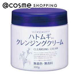 「ポイント10倍 5月25日」 wa*so*sen ハトムギクレンジングクリーム 300g クレンジング アットコスメ 正規品