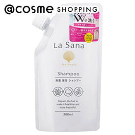 「ポイント10倍 3月10日」ラサーナ 海藻 海泥 シャンプー 詰替え 詰め替え用 380ml シャンプー アットコスメ 正規品 ヘアケア