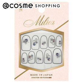 「ポイント10倍 4月25日」 ビー・エヌ MILIEA ジュエリーストーンシール MIL-05 1シート ネイルストーン アットコスメ