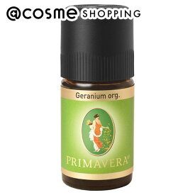 PRIMAVERA ゼラニウム bio 本体/グリーンの中にほんのりローズの香り 5ml エッセンシャルオイル アットコスメ