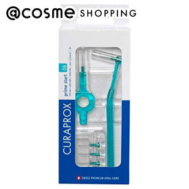 「ポイント10倍 3月10日」クラプロックス 歯間ブラシ 青0.6mm 青 本体、詰替え 23g デンタルフロス アットコスメ