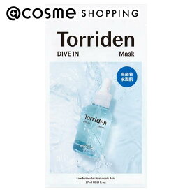 「ポイント10倍 3月4日20時〜6日」Torriden (トリデン) ダイブイン マスク 本体 1枚 フェイス用シートパック・マスク アットコスメ _25best